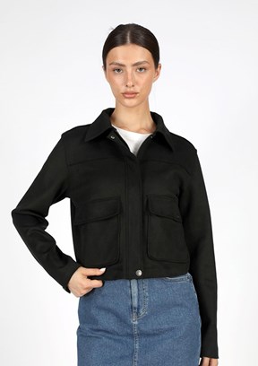 Lee Cooper Siyah Kadın Poem Nubuk Mont