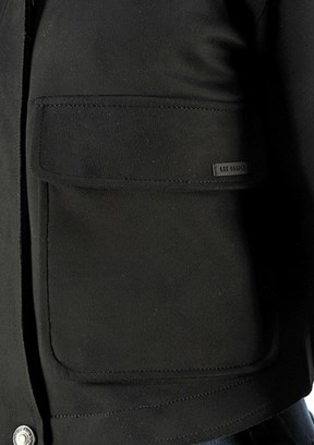 Lee Cooper Siyah Kadın Poem Nubuk Mont