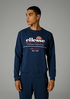 Ellesse Çok Renkli Unisex Baskılı Sweatshirt