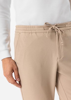 Süvari Bej Erkek Jogger Pantolon