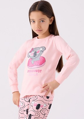 ROLY POLY Pembe Kız Çocuk Pijama Takımı