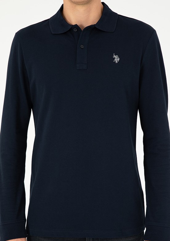 US POLO ASSN Lacivert Erkek Basic Sweatshirt