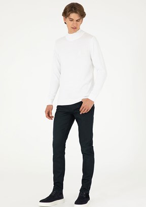 US POLO ASSN Yeşil Erkek Slim Jean Pantolon