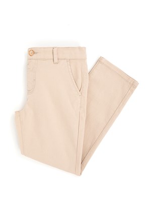 U.S. Polo Assn Bej Erkek Çocuk Chino Pantolon