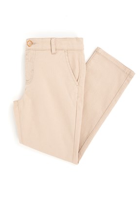 U.S. Polo Assn Bej Erkek Çocuk Chino Pantolon