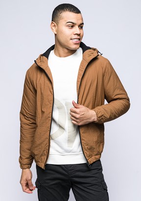 JOHNNY JOE Kahverengi Erkek Basic Mont