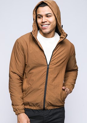 JOHNNY JOE Kahverengi Erkek Basic Mont