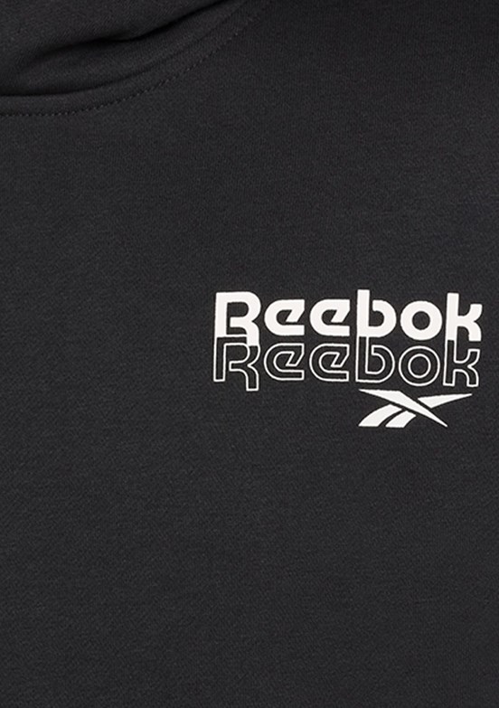 Reebok Siyah Erkek Kapu onlu Sweatshirt