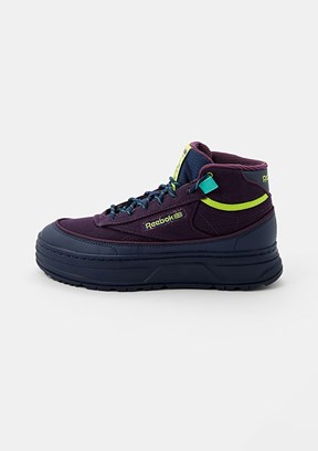 REEBOK 4W Club C Geo Mid - 100201445 Kadın Lacivert Sneaker Ayakkabı
