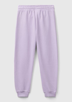 Benetton Mor Kız Çocuk Normal Bel Pantolon