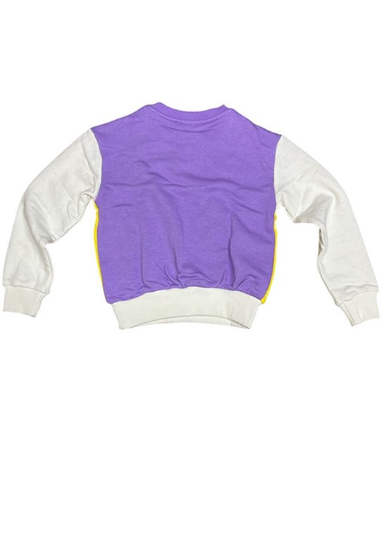 BENETTON Çok Renkli Kız Çocuk Basic Sweatshirt