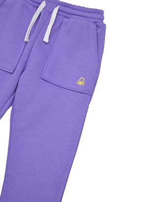 BENETTON Mor Kız Çocuk Eşofman Altı