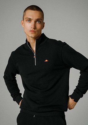 Ellesse Siyah Unisex Baskılı Ceket