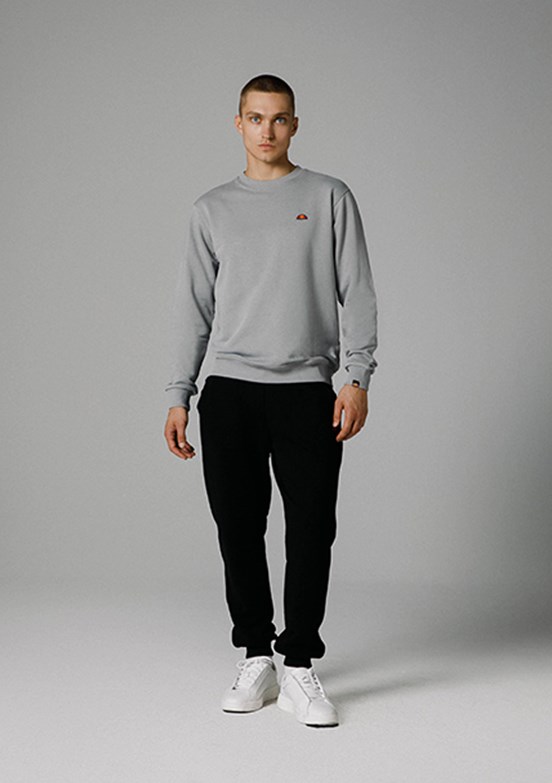 Ellesse Gri Erkek Baskılı Sweatshirt