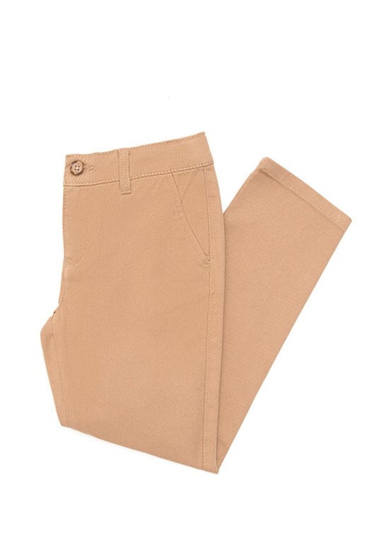 US POLO ASSN Camel Erkek Çocuk Chino Pantolon