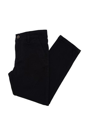 US POLO ASSN Siyah Erkek Çocuk Chino Pantolon