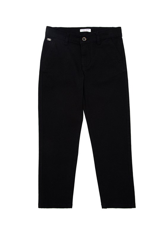 US POLO ASSN Siyah Erkek Çocuk Chino Pantolon