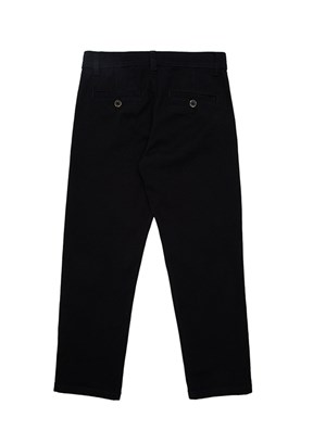 US POLO ASSN Siyah Erkek Çocuk Chino Pantolon