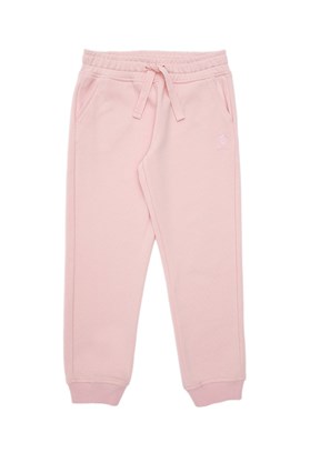 US POLO ASSN Pembe Toz Kız Çocuk Havuç Pantolon