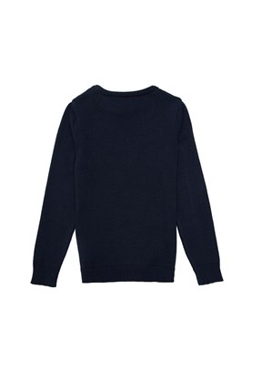 US POLO ASSN Lacivert Erkek Çocuk Slim Kazak
