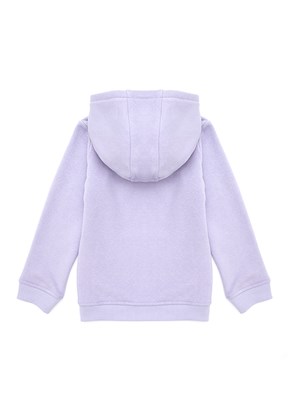 US POLO ASSN Lila Kız Çocuk Basic Sweatshirt