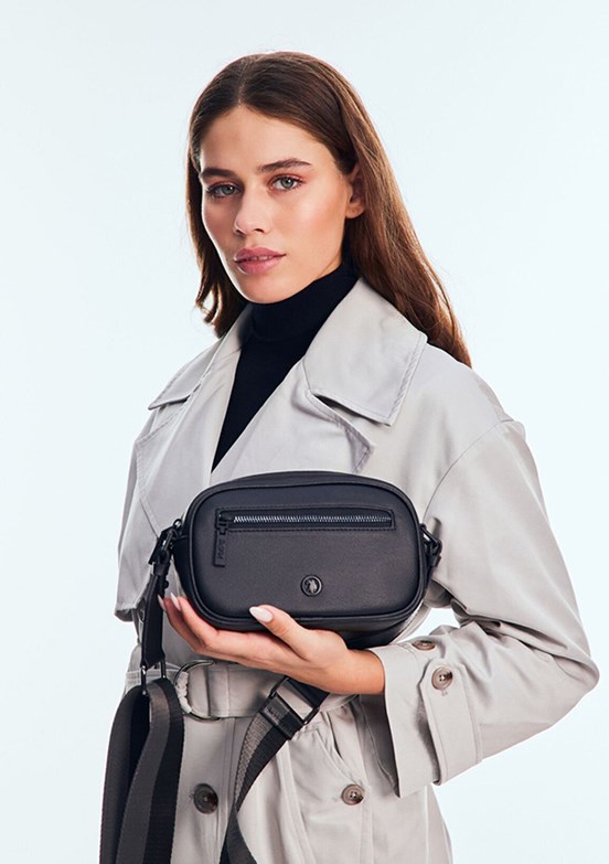 US POLO ASSN Siyah Kadın Çapraz Çanta