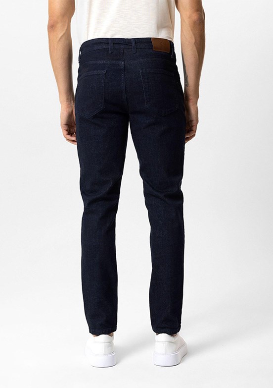 BACKANDBOND Lacivert Erkek Slim Jean Pantolon