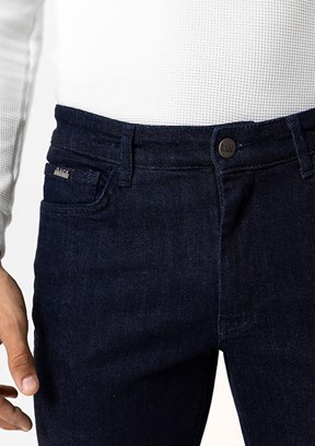BACKANDBOND Lacivert Erkek Slim Jean Pantolon