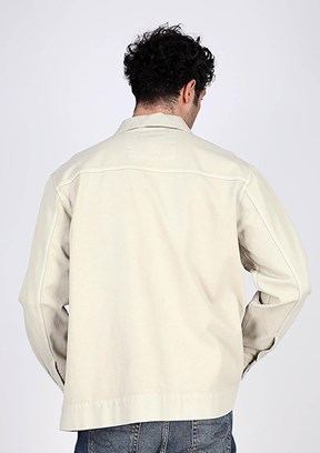 Lee Cooper Bej Erkek Dokuma Ceket