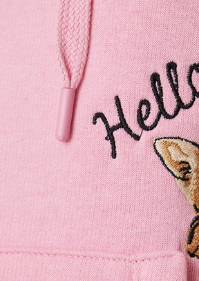 Koton Pembe Kadın Kapüşonlu Sweatshirt