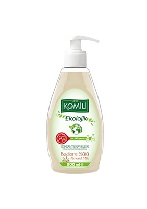 Komili Unisex Ekolojik Badem Sütü Sıvı Sabun