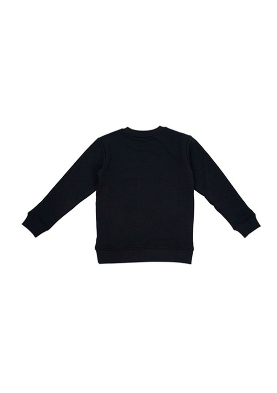 BENETTON Antrasit Erkek Çocuk Baskılı Sweatshirt