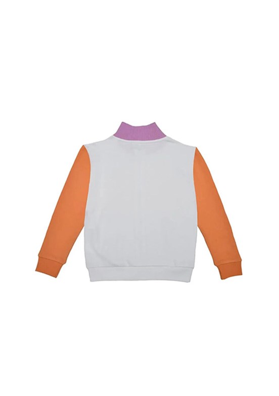 BENETTON Çok Renkli Kız Çocuk Baskılı Sweatshirt