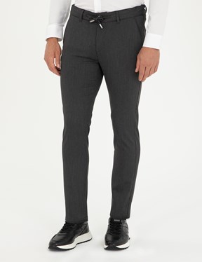 PİERRE CARDİN Antrasit Erkek Slim Pantolon