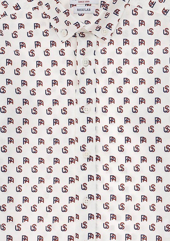 US POLO ASSN Beyaz Erkek Çocuk Uzun Kol Gömlek