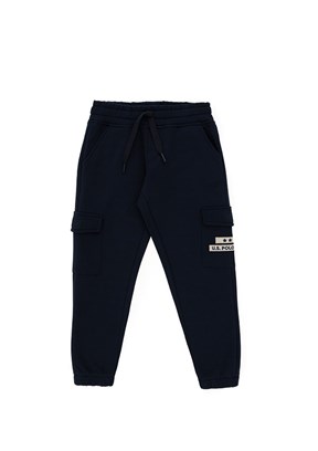 US POLO ASSN Lacivert Erkek Çocuk Cropped Pantolon