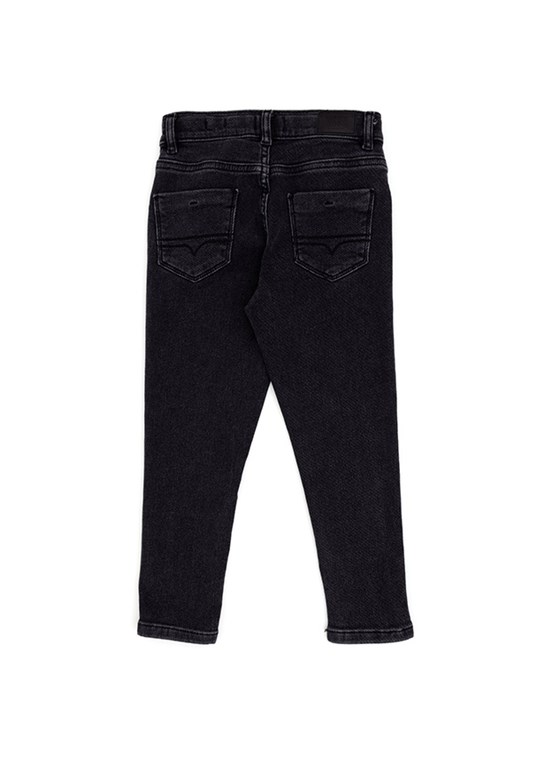 US POLO ASSN Siyah Erkek Çocuk Skinny Jean Pantolon