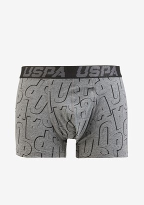 US POLO ASSN Siyah Erkek 3'Lü Boxer