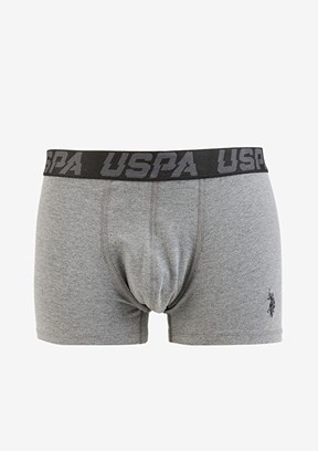 US POLO ASSN Siyah Erkek 3'Lü Boxer