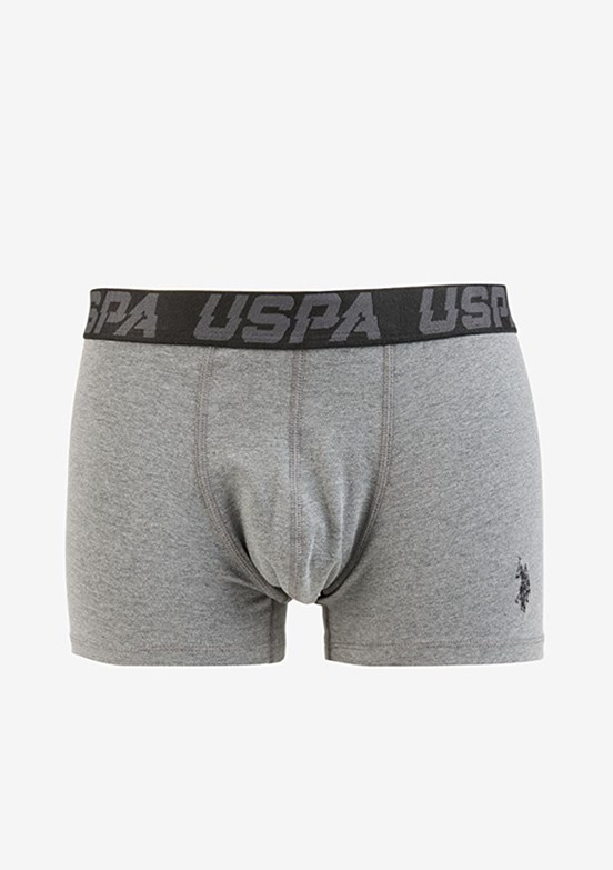 US POLO ASSN Siyah Erkek 3'Lü Boxer