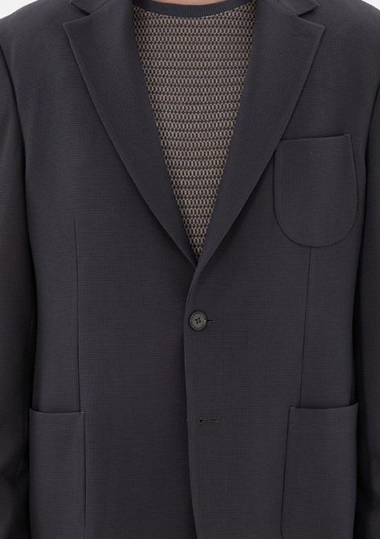 US POLO ASSN Erkek Antrasit Slim Ceket