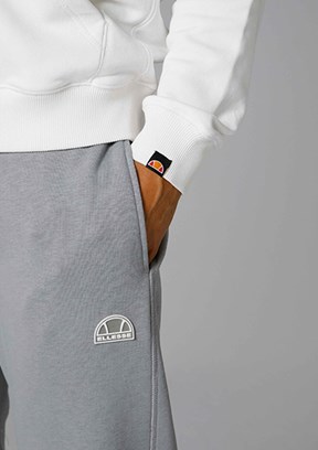 Ellesse Beyaz Erkek Kapüşonlu Sweatshirt