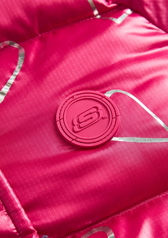 Skechers Pembe Kız Çocuk Mont
