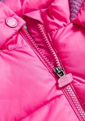 Skechers Pembe Kız Çocuk Mont