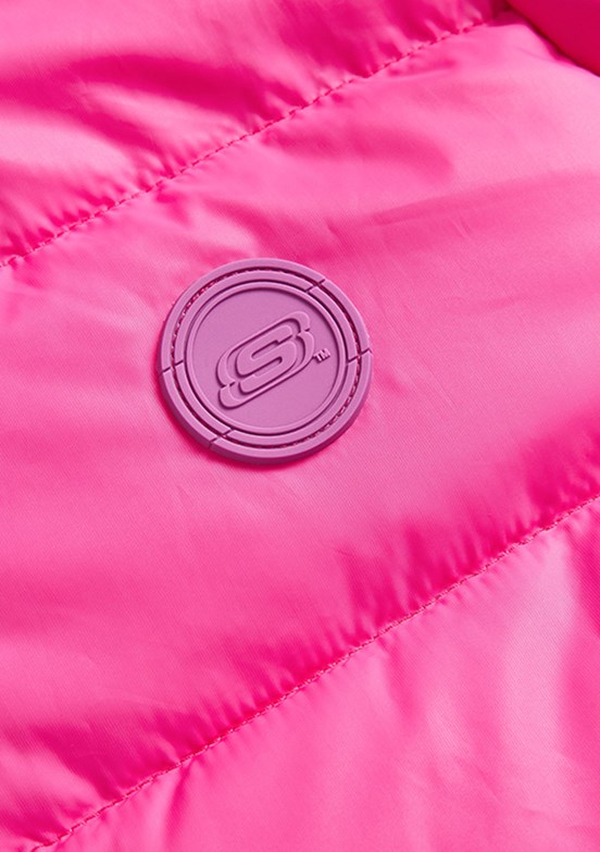 Skechers Pembe Kız Çocuk Mont