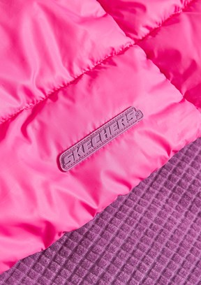 Skechers Pembe Kız Çocuk Mont