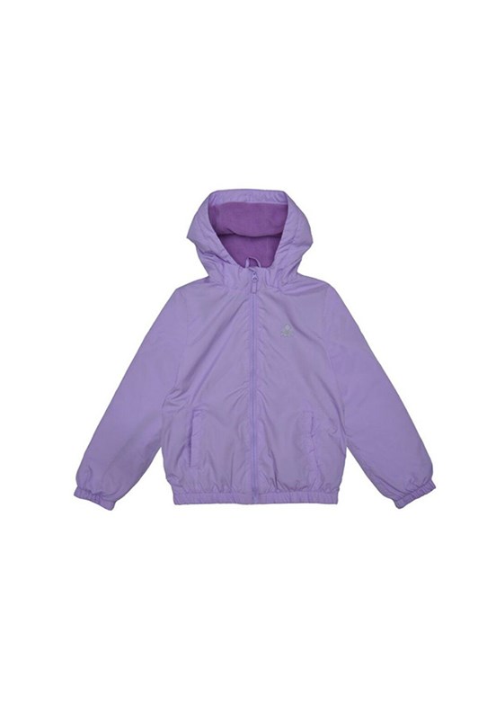 BENETTON Mor Unisex Çocuk Yağmurluk