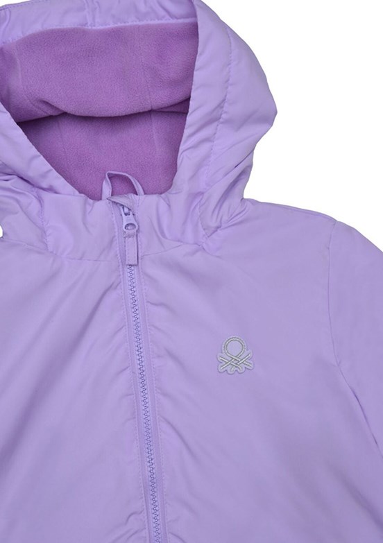 BENETTON Mor Unisex Çocuk Yağmurluk