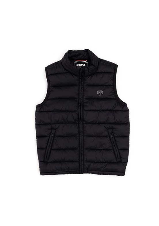 US POLO ASSN Siyah Erkek Çocuk Basic Yelek