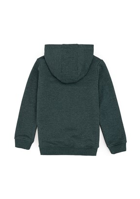 US POLO ASSN Yeşil Erkek Çocuk Basic Sweatshirt